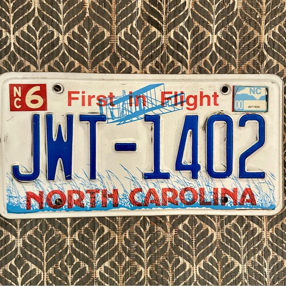 North Carolina First in Flight License Plate - Picture 1 of 1